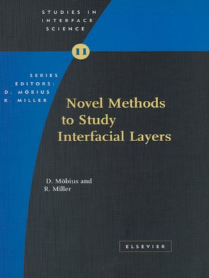 cover image of Novel Methods to Study Interfacial Layers